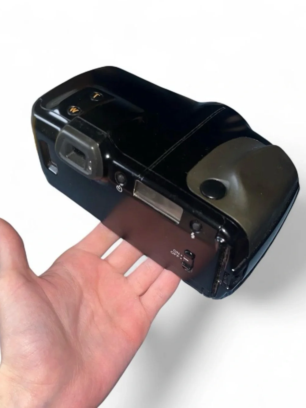 Freedom Zoom 105i 35mm Film Camera — Black with film